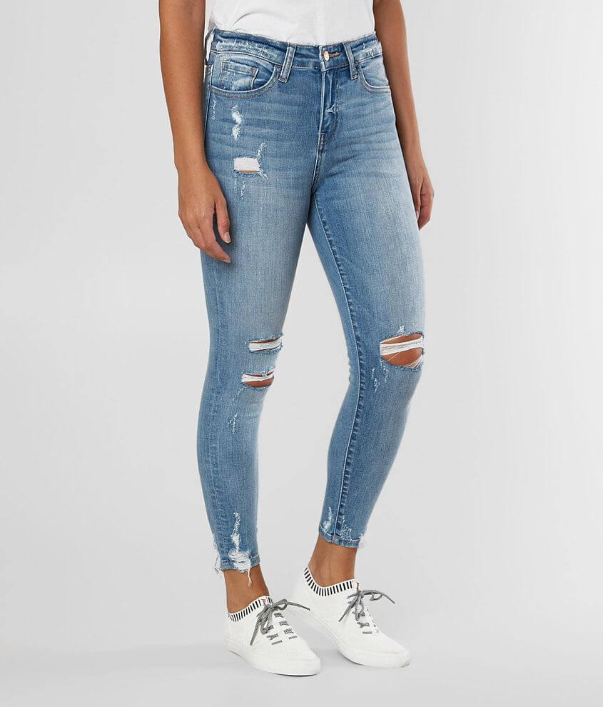 Bridge by GLY High Rise Ankle Skinny Stretch Jean front view