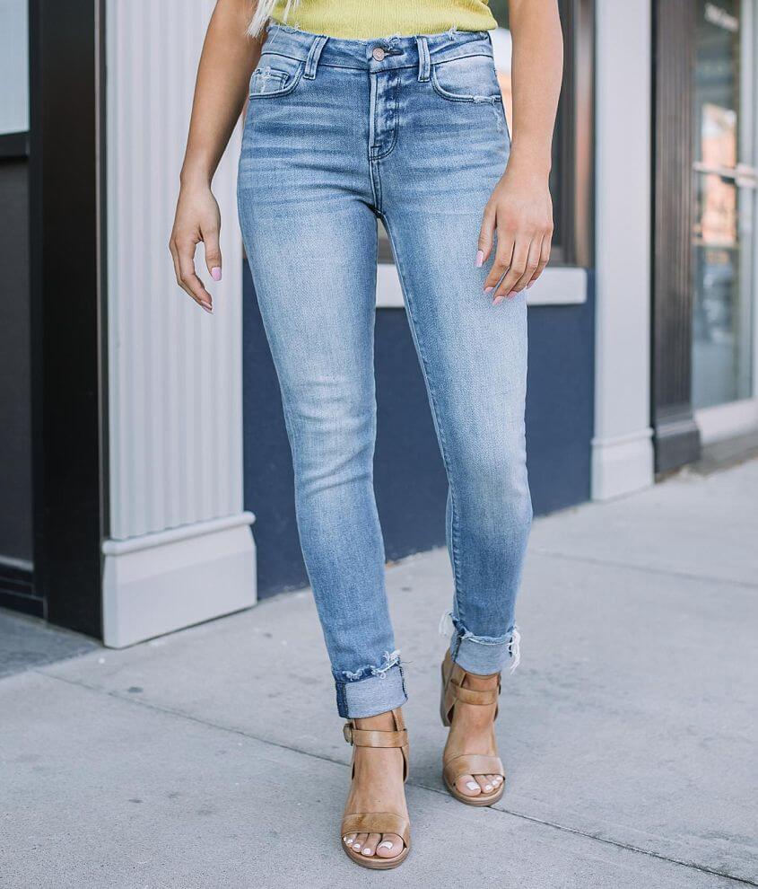 Bridge by GLY MidRise Skinny Stretch Jean Women's Jeans in Lean Blue