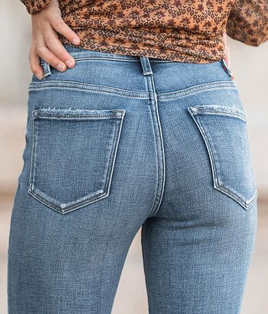 Bridge by GLY High Rise Flare Stretch Jean back pocket view