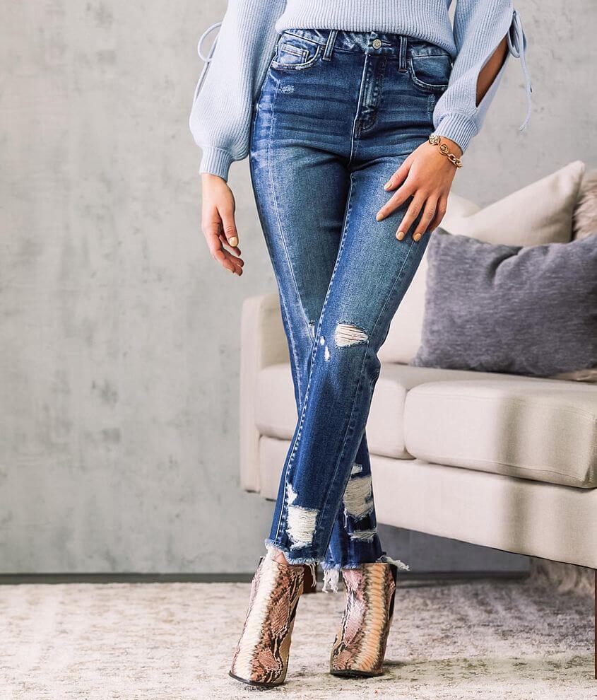 Bridge by GLY Taylor Ultra High Rise Ankle Jean front view
