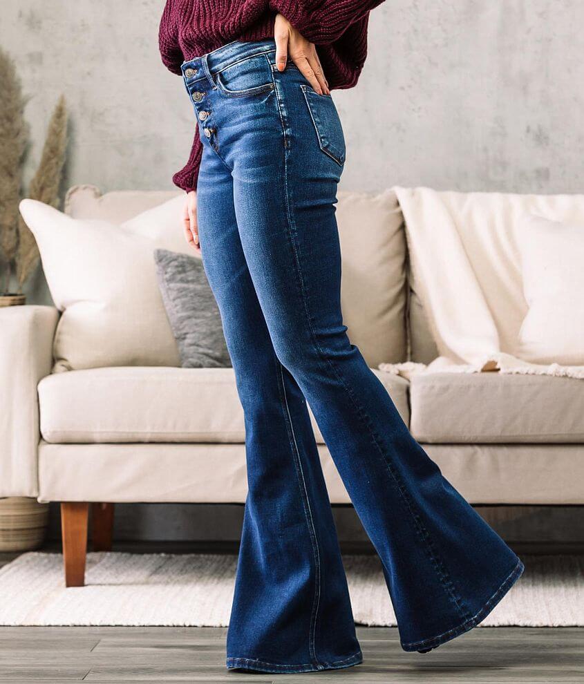 Bridge by GLY Elliot High Rise Super Flare Jean front view