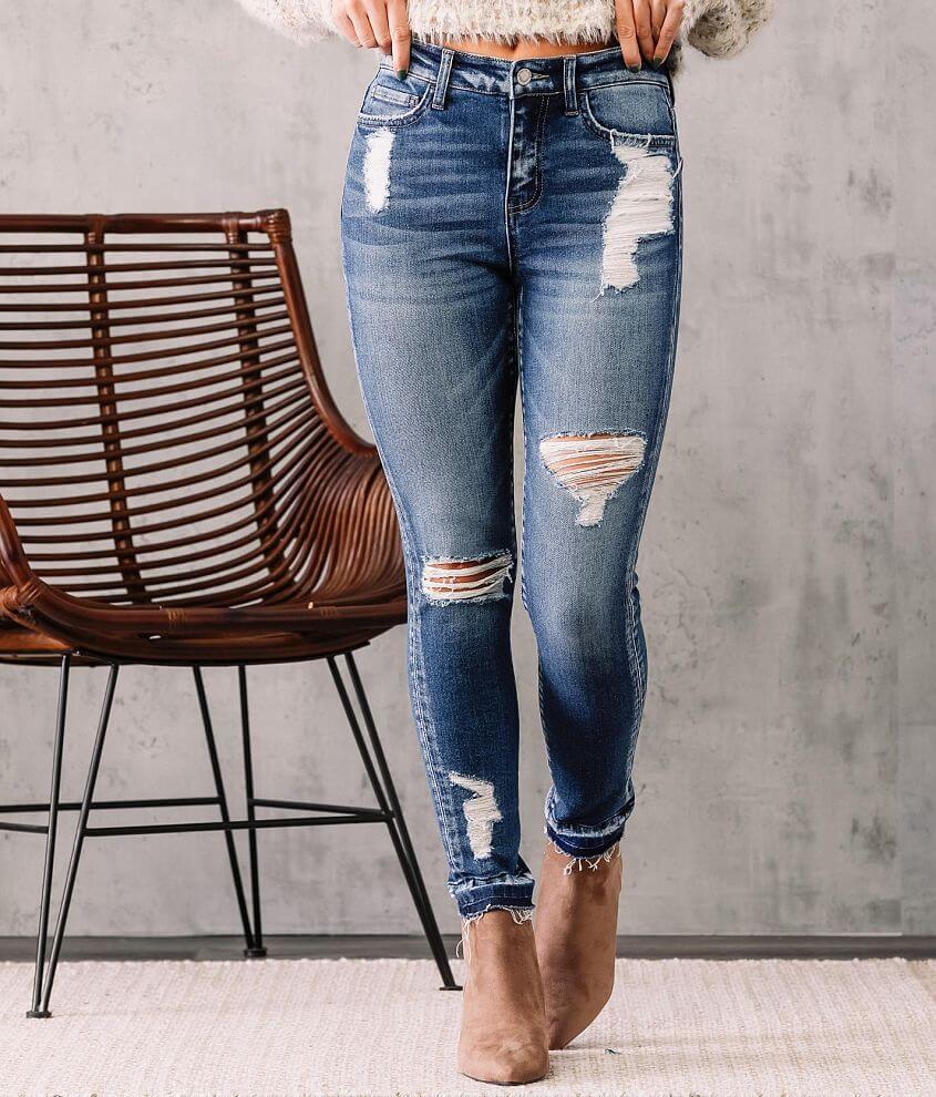 Bridge by GLY Elliott High Rise Ankle Skinny Jean front view