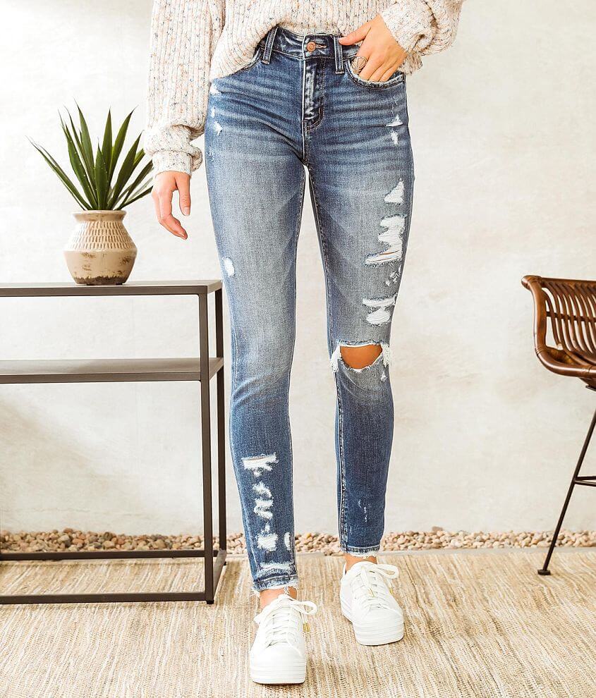 Bridge by GLY Hudson Mid-Rise Ankle Skinny Jean front view