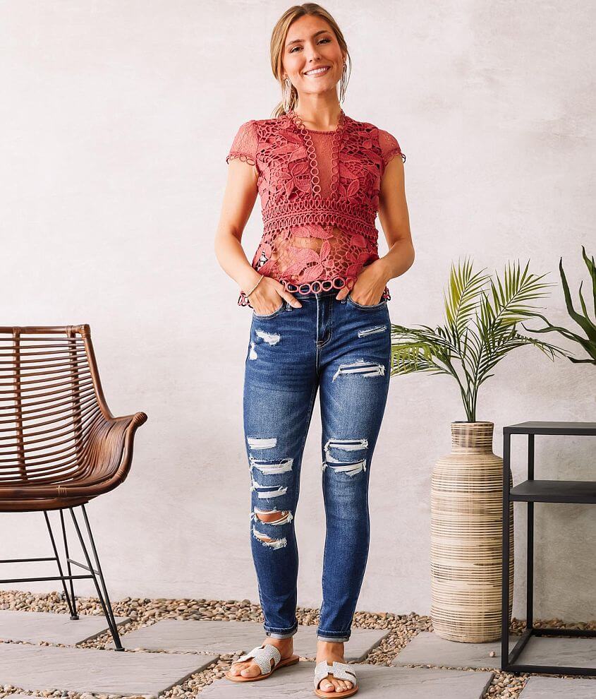 Elliott High Rise Ankle Skinny Jean