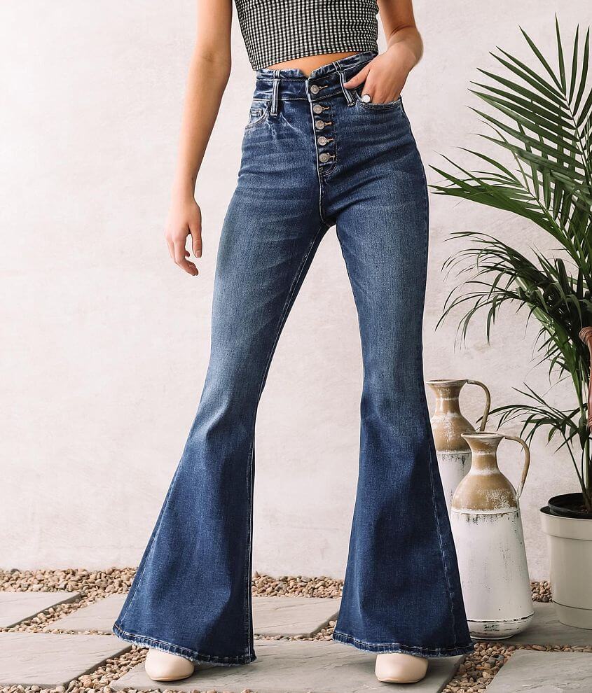 Buckle bell sale bottom jeans