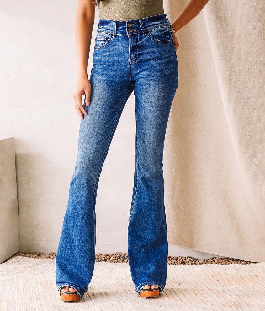 Bridge by GLY Elliott High Rise Flare Stretch Jean - Women's Jeans in ...