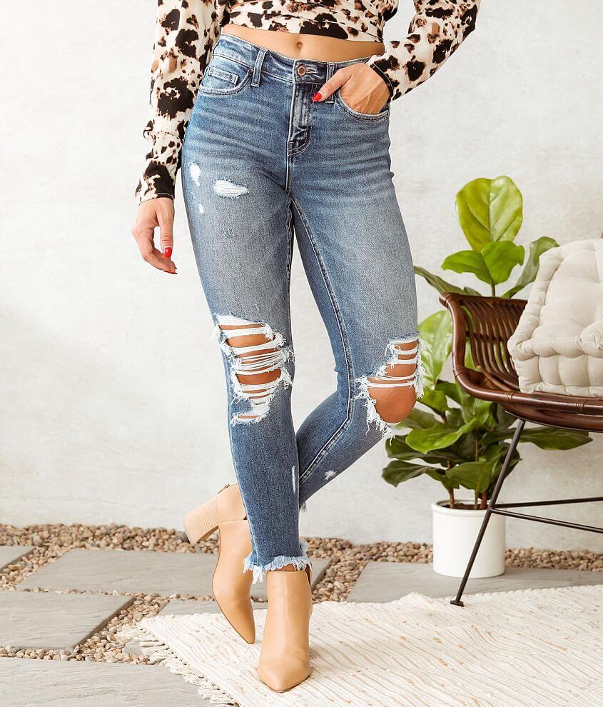 Bridge by GLY Hudson Mid-Rise Ankle Skinny Jean front view