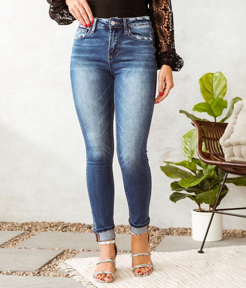 Bridge by GLY Elliott High Rise Ankle Skinny Jean front view