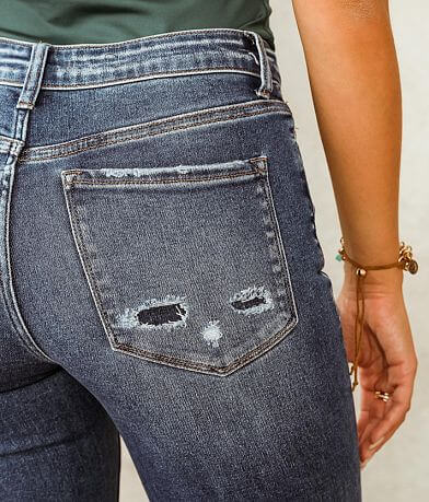Bridge by GLY Hudson Mid-Rise Flare Stretch Jean BACK_POCKET
