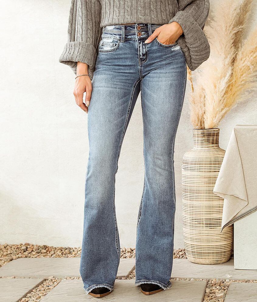 Bridge by GLY Hudson Mid-Rise Flare Stretch Jean front view