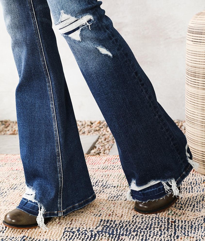 Elliott High Rise Flare Stretch Jean