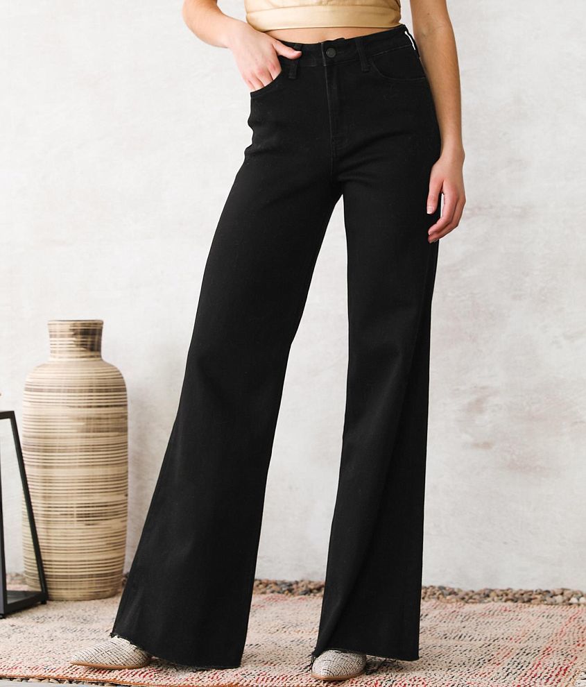 Bridge by GLY Taylor Ultra High Rise Wide Leg Jean front view