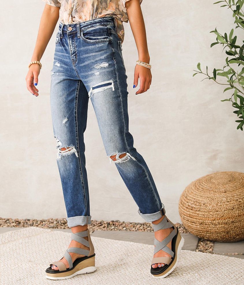 Bridge by GLY Elliott High Rise Ankle Stretch Jean front view