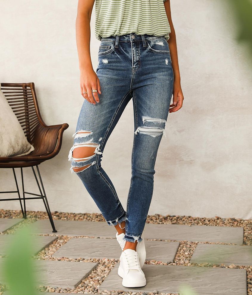 Bridge by GLY Elliot High Rise Ankle Skinny Jean front view
