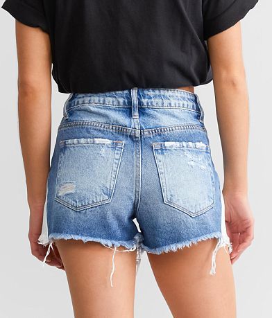 Bridge by GLY Elliott High Rise Pieced Short back view