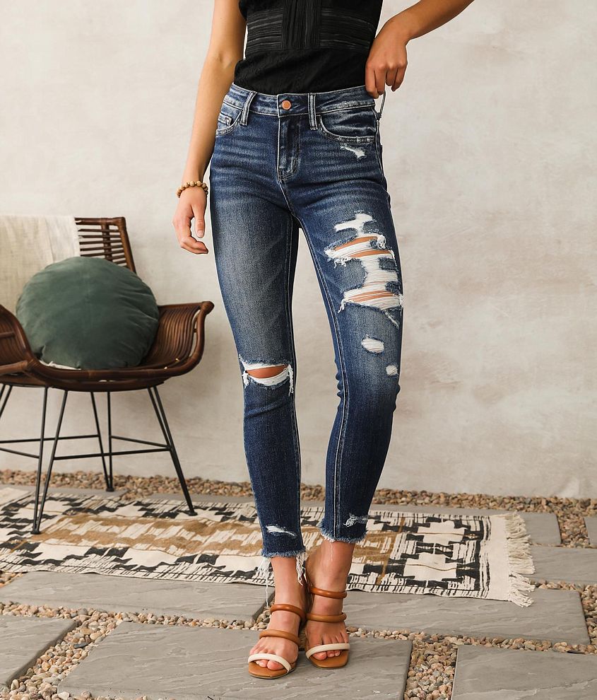 Bridge by GLY Hudson Mid-Rise Ankle Skinny Jean front view