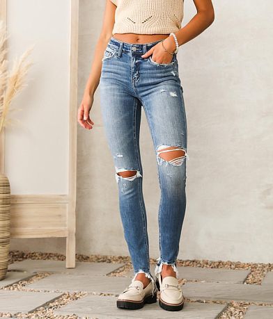 Bridge by GLY Mid-Rise Skinny Stretch Jean front view