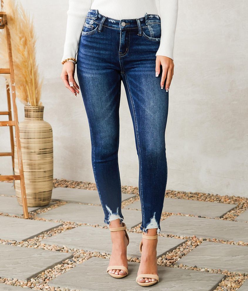 Bridge by GLY Hudson Mid-Rise Ankle Skinny Jean front view