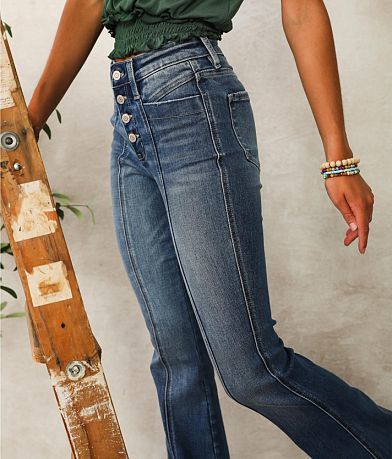 Flying Monkey High Rise Flare Stretch Jean misc detail 1 view
