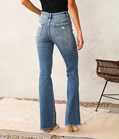 Flying Monkey High Rise Boot Stretch Jean back view