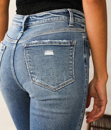Flying Monkey High Rise Boot Stretch Jean back pocket view