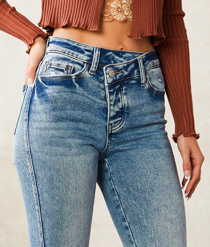 High Rise Super Flare Stretch Jean