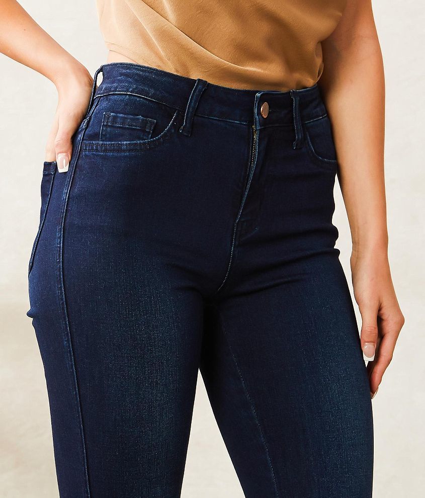 High Rise Flare Stretch Jean