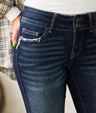 Flying Monkey Low Rise Ankle Skinny Stretch Jean misc detail 1 view