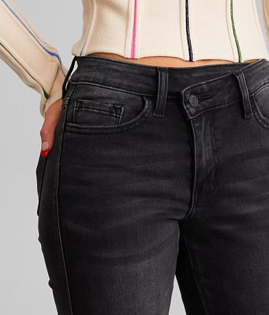 Flying Monkey High Rise Slim Straight Stretch Jean misc detail 1 view
