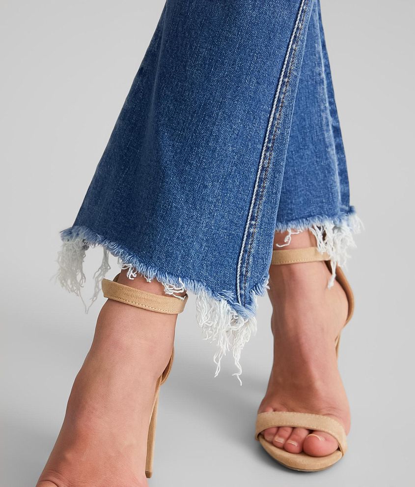 High Rise Cropped Flare Stretch Jean - thumbnail 5
