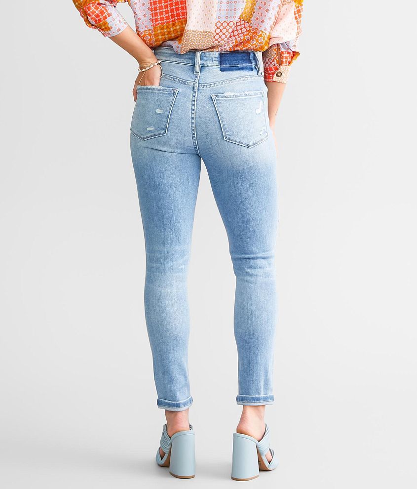 High Rise Ankle Skinny Stretch Jean - thumbnail 3