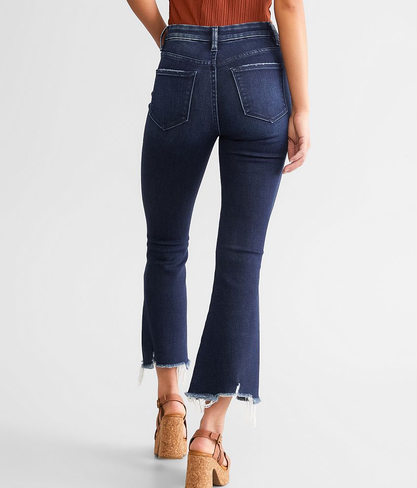 High Rise Cropped Flare Stretch Jean - thumbnail 4