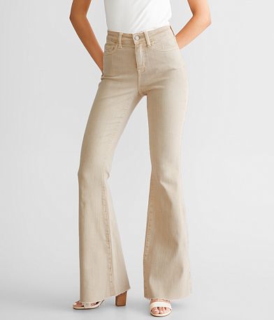 Flying Monkey High Rise Flare Stretch Pant front view