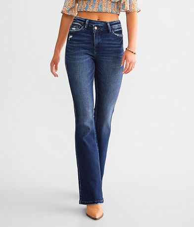 Flying Monkey High Rise Boot Stretch Jean front view