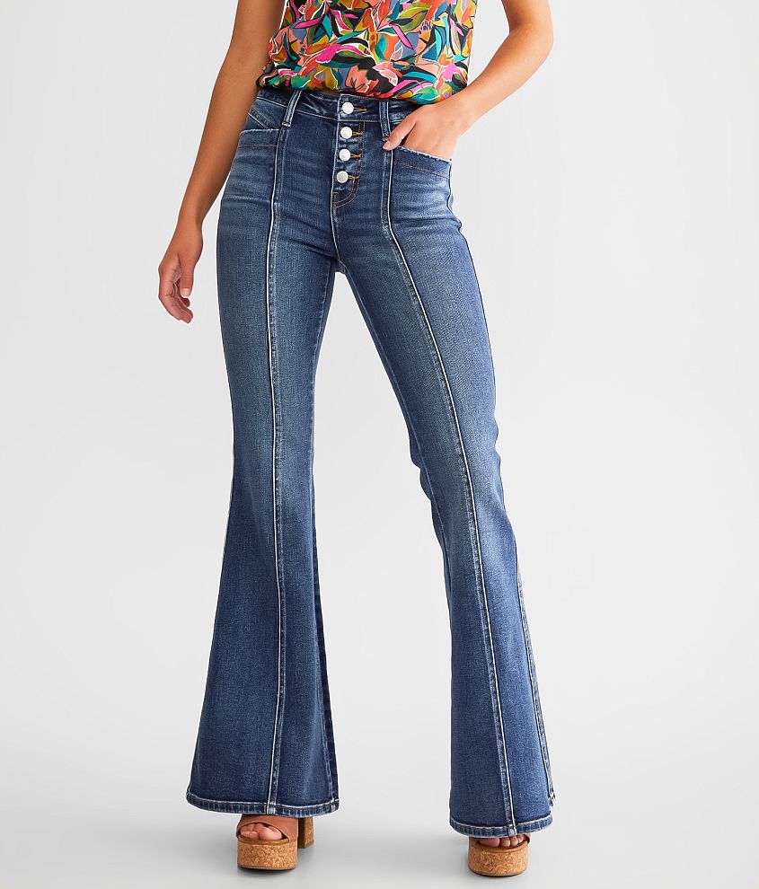 Flying Monkey Ultra High Rise Vintage Flare Jean - Women's Jeans in Hotter  Than That