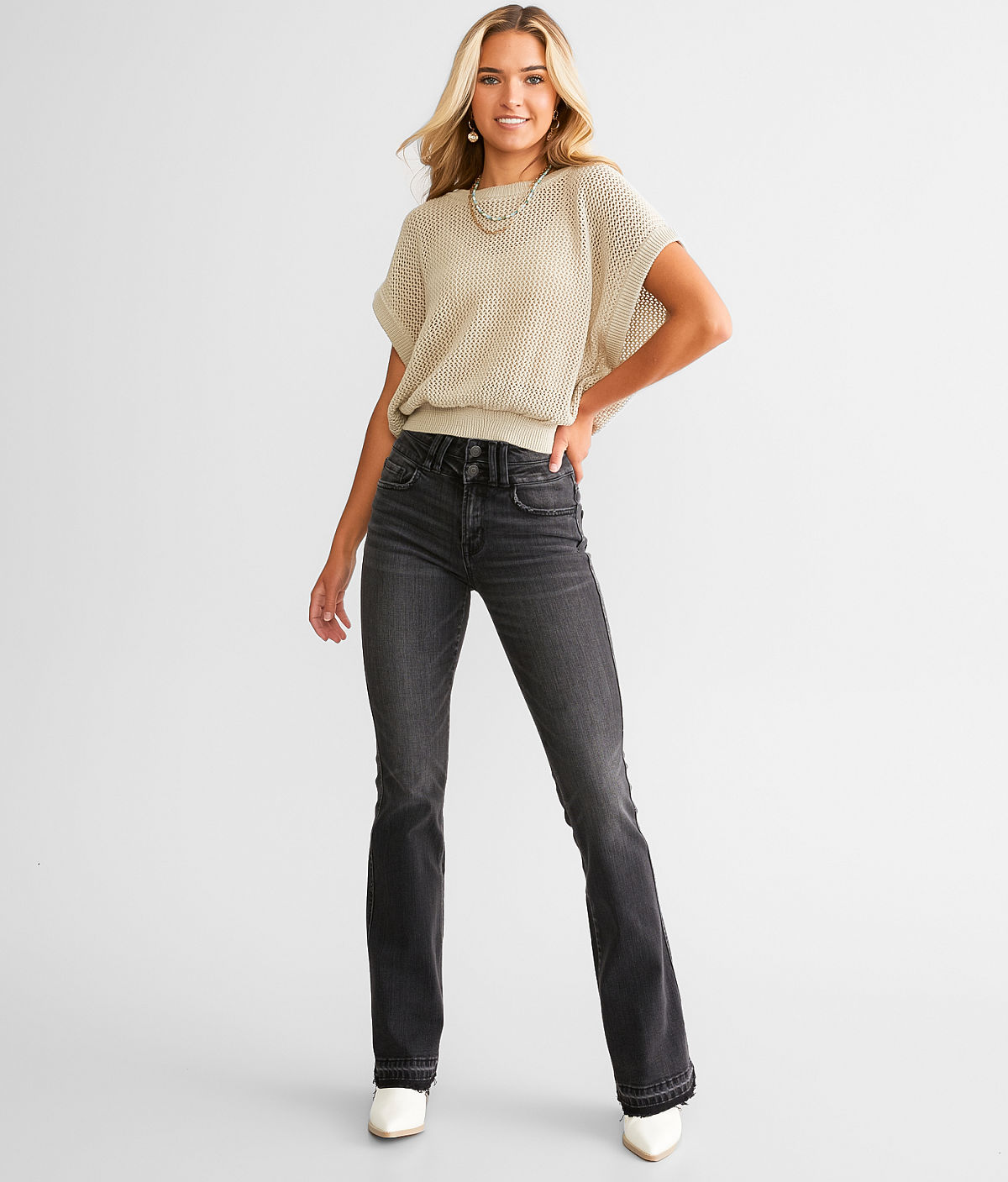 Flying Monkey High Rise Boot Stretch Jean — Brilliance by Buckle