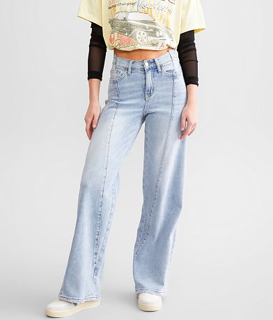 Flying Monkey High Rise Loose Stretch Jean front view