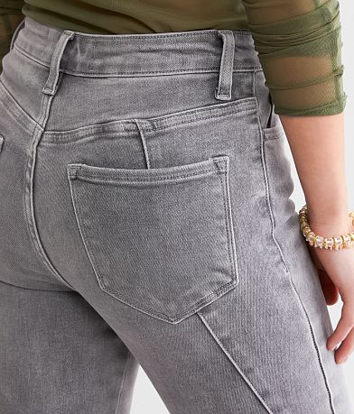 Flying Monkey High Rise Super Flare Stretch Jean back pocket view