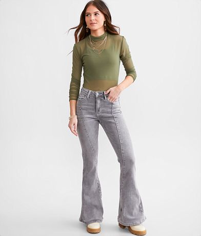 Flying Monkey High Rise Super Flare Stretch Jean misc detail 1 view