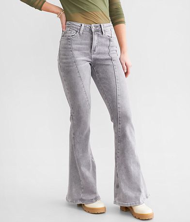 Flying Monkey High Rise Super Flare Stretch Jean full left side view