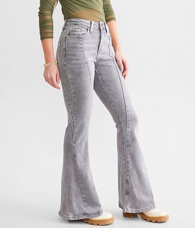 Flying Monkey High Rise Super Flare Stretch Jean full right side view