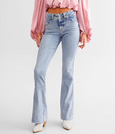 Flying Monkey Mid-Rise Flare Stretch Jean - Women's Jeans in Vail