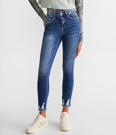 Flying Monkey High-Rise Ankle Skinny Stretch Jean front view