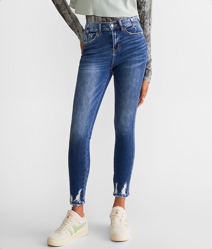 Flying Monkey High Rise Ankle Skinny Stretch Jean