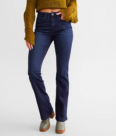 MEITING Bootcut Jeans Damen Baggy Low Waist Straight Jeans Stretch  Freizeithose Vintage Flare Jeans Hose Boyfriend Jeans Skinny Slim Fit  Schlaghose Denim Hose : : Fashion