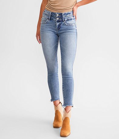 Flying Monkey Mid-Rise Ankle Skinny Stretch Jean front view