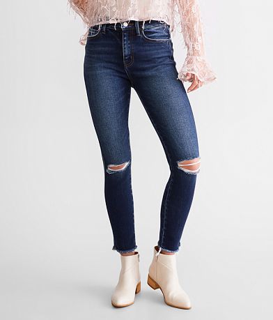 Flying Monkey High Rise Ankle Skinny Stretch Jean front view