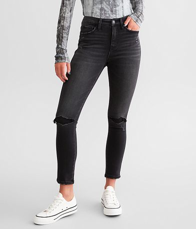 Flying Monkey High Rise Ankle Skinny Stretch Jean front view