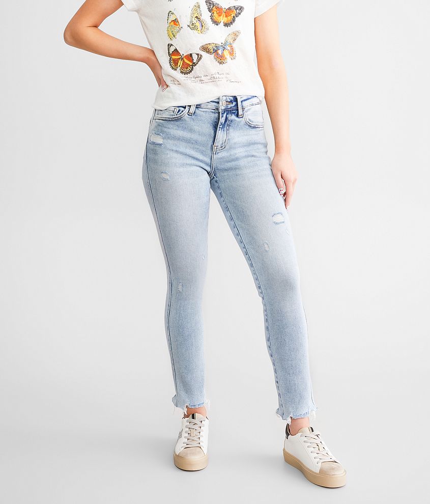 Flying Monkey Mid-Rise Ankle Skinny Stretch Jean