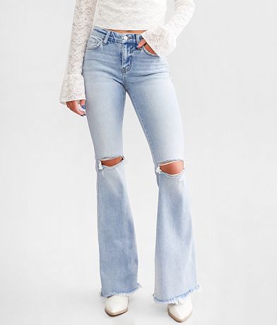 Flying Monkey Mid-Rise Flare Stretch Jean front view